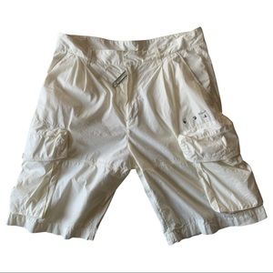 Off White Logo Utility Shorts from Off-White Sz M